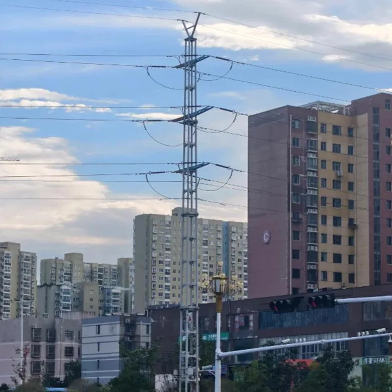 110kV transmissionslinje vinkelståltorn