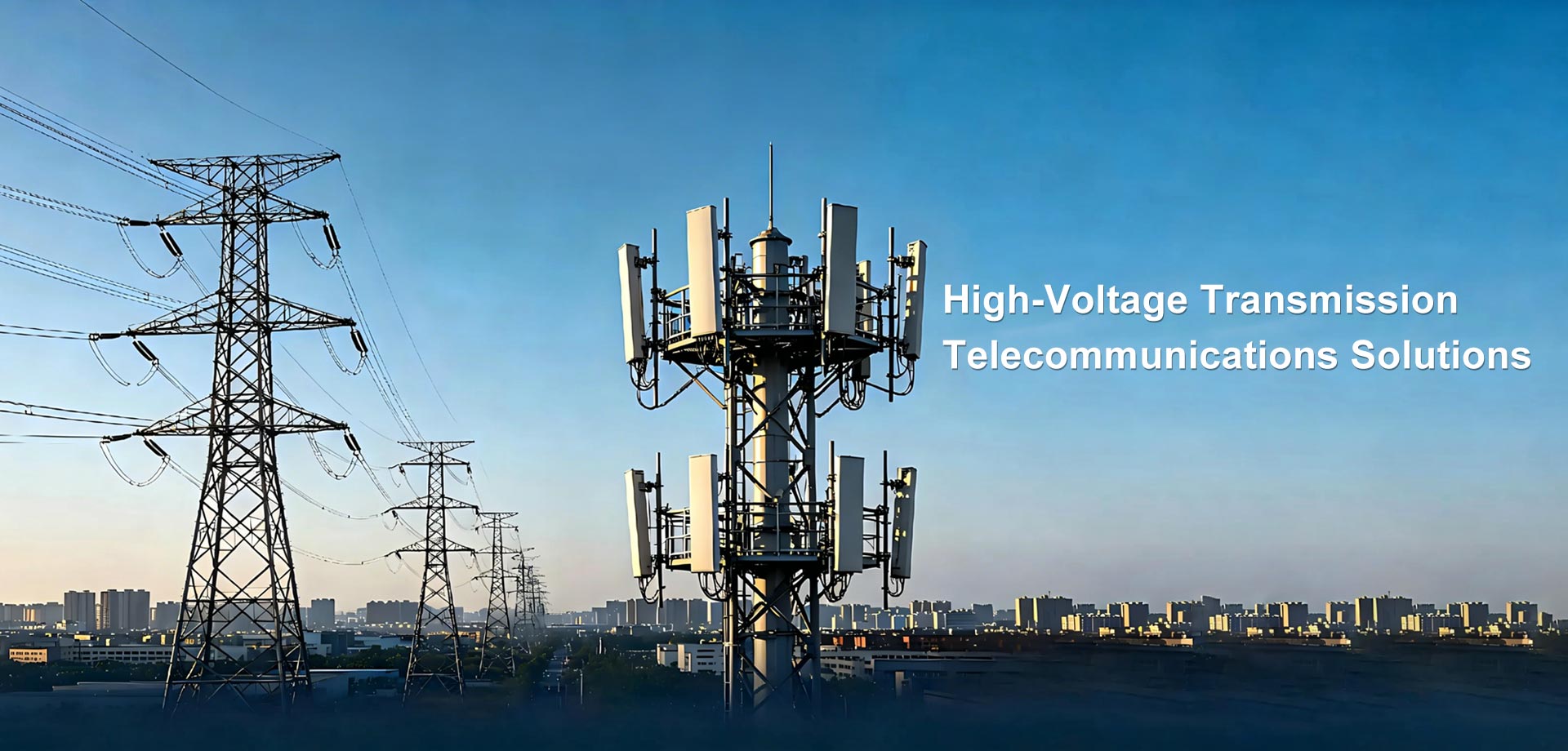 Högspänningsöverförings- och telekommunikationslösningar