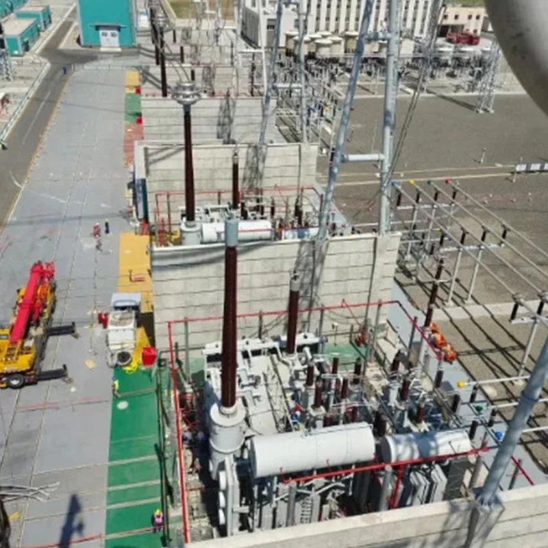 Elektrisk transformatorstationsstruktur