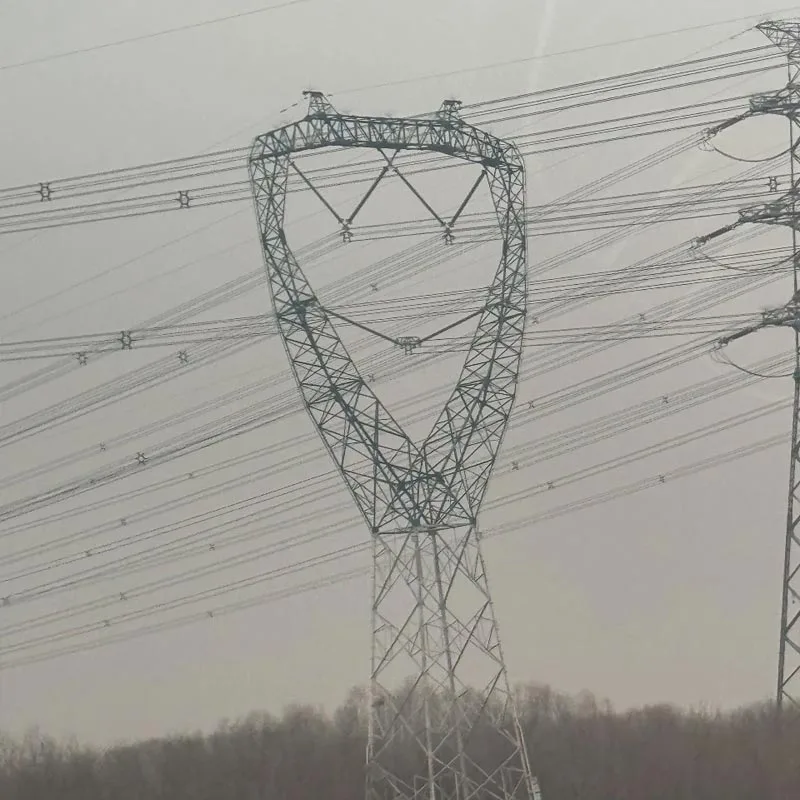 High Voltage Angle Steel Transposition Tower