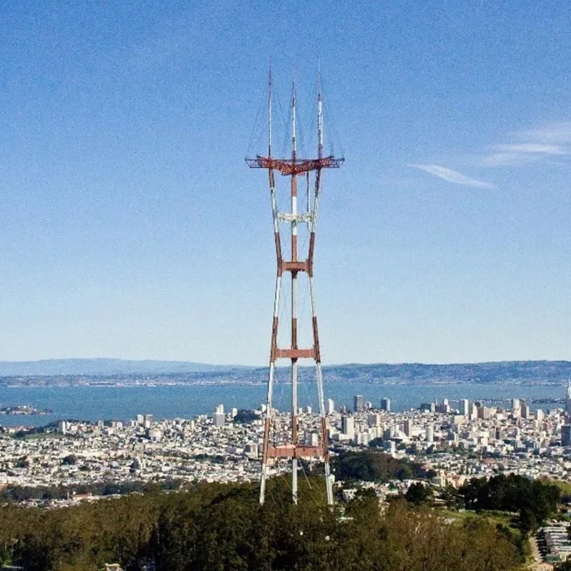 Galvanized Steel Signal Tower