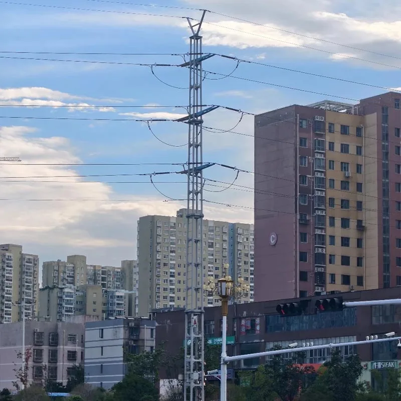 Steel Monopole Cable Termination Tower